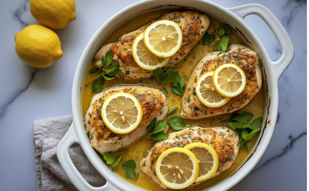 Healthy Recipe of the Month: Spring Lemon Chicken & Veggies