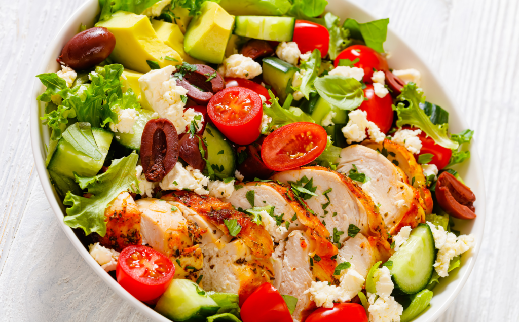 🥗 Summer Mediterranean Chicken Salad
